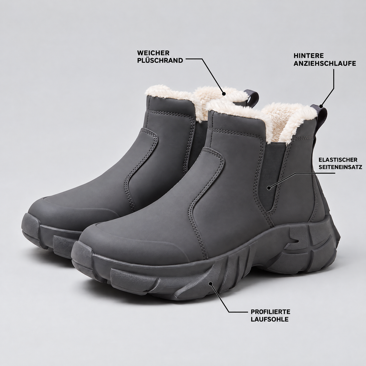 Thermostep – Stivali impermeabili foderati in pile