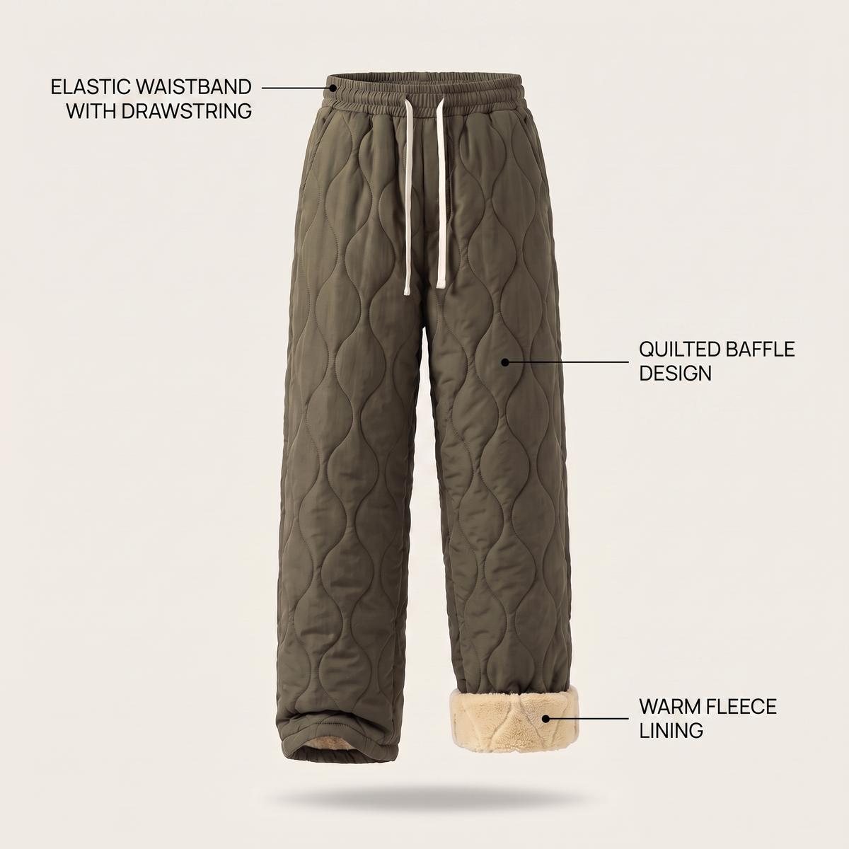 Pantaloni trapuntati Cloud Comfort