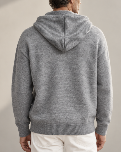 Maglione a collo alto con cappuccio Philip