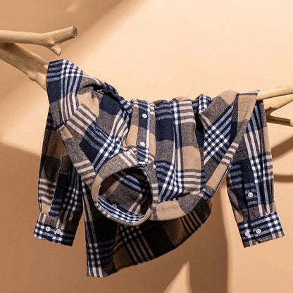 Camicia in flanella di cotone Rothwell Premium