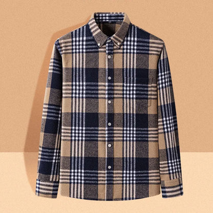 Camicia in flanella di cotone Rothwell Premium