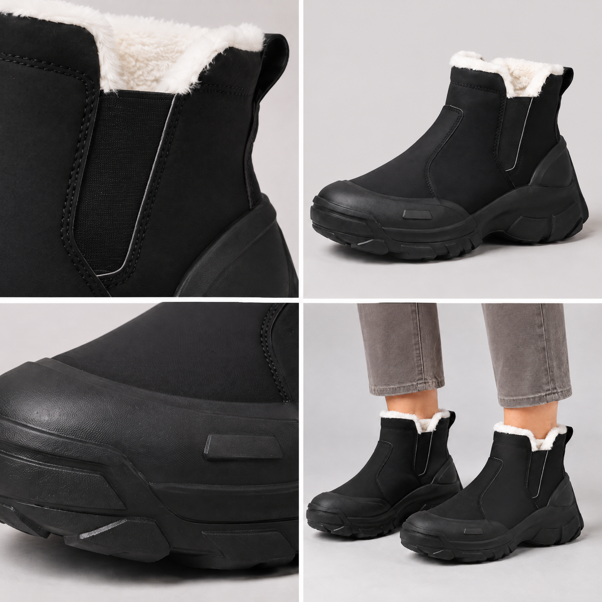 Thermostep – Stivali impermeabili foderati in pile