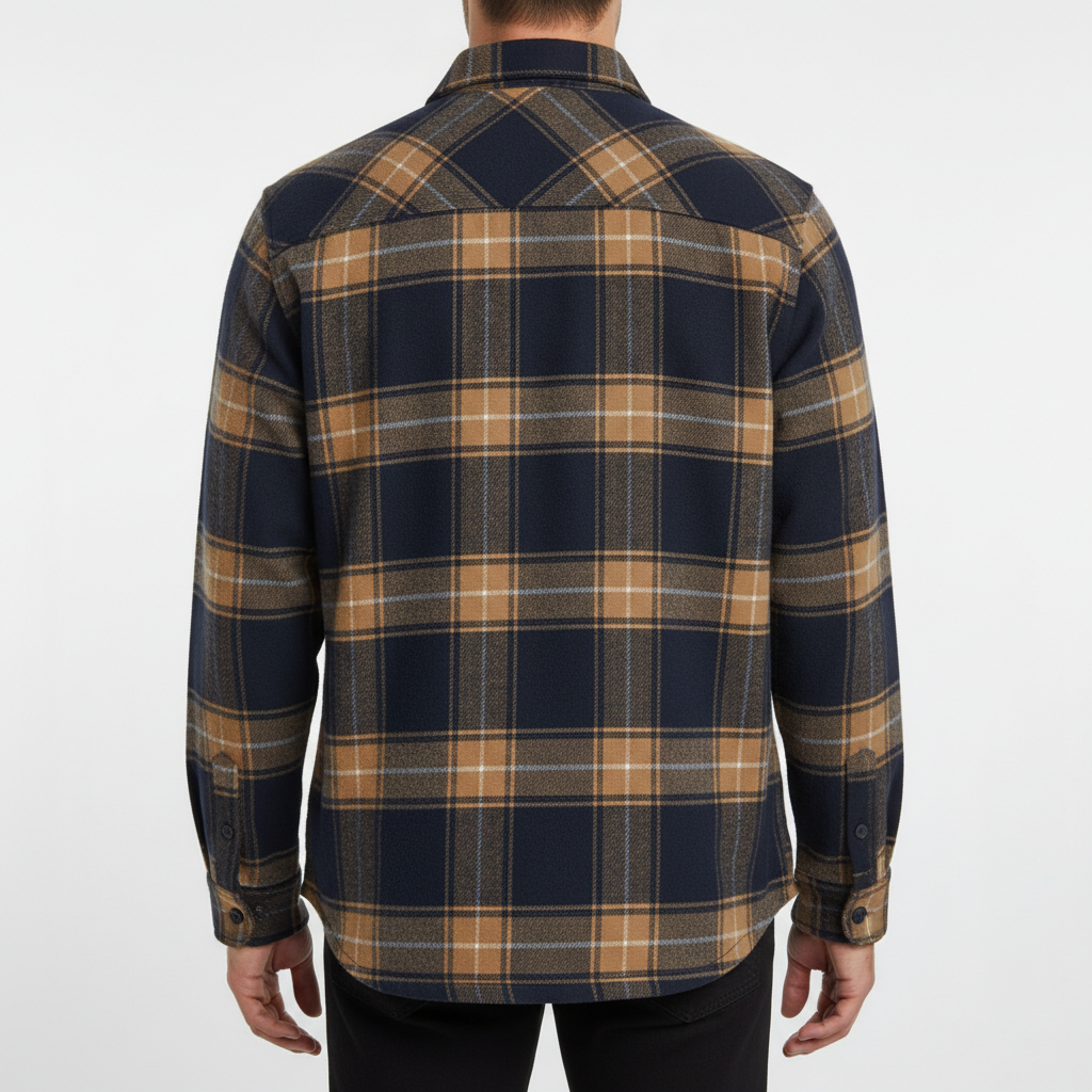 Camicia in flanella di cotone Rothwell Premium