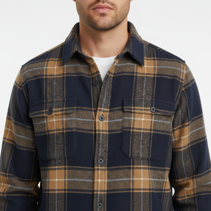 Camicia in flanella di cotone Rothwell Premium