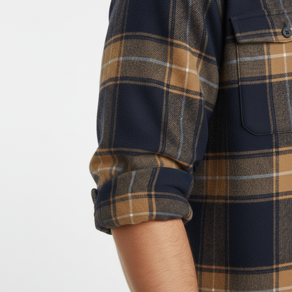 Camicia in flanella di cotone Rothwell Premium