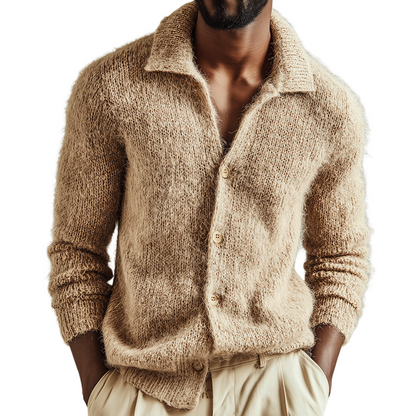 Cardigan in maglia testurizzata Gideon