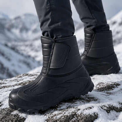 Stivali da neve impermeabili unisex con fodera in peluche